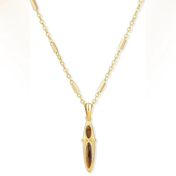 Montana West Wrangler 18k Gold Necklace - Picture 4 of 6